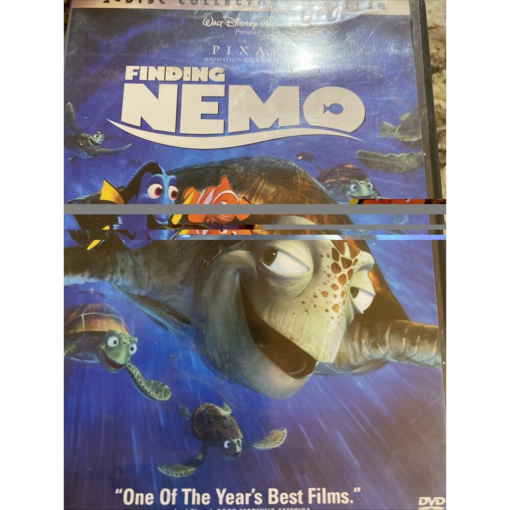 Finding Nemo (DVD, 2003, 2-Disc Set) Albert Brooks, Ellen DeGeneres Acceptable